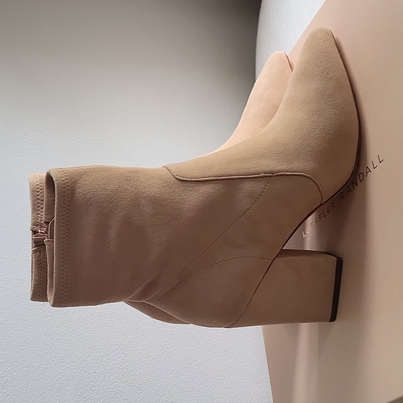 Loeffler Randall Isla beige suede booties - Picture 5 of 13